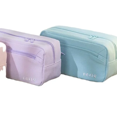 Angoo Large Pencil Case High Capacity Holder Box Storage Bag Desk Organizer Marker Pouch Pen for Middle School