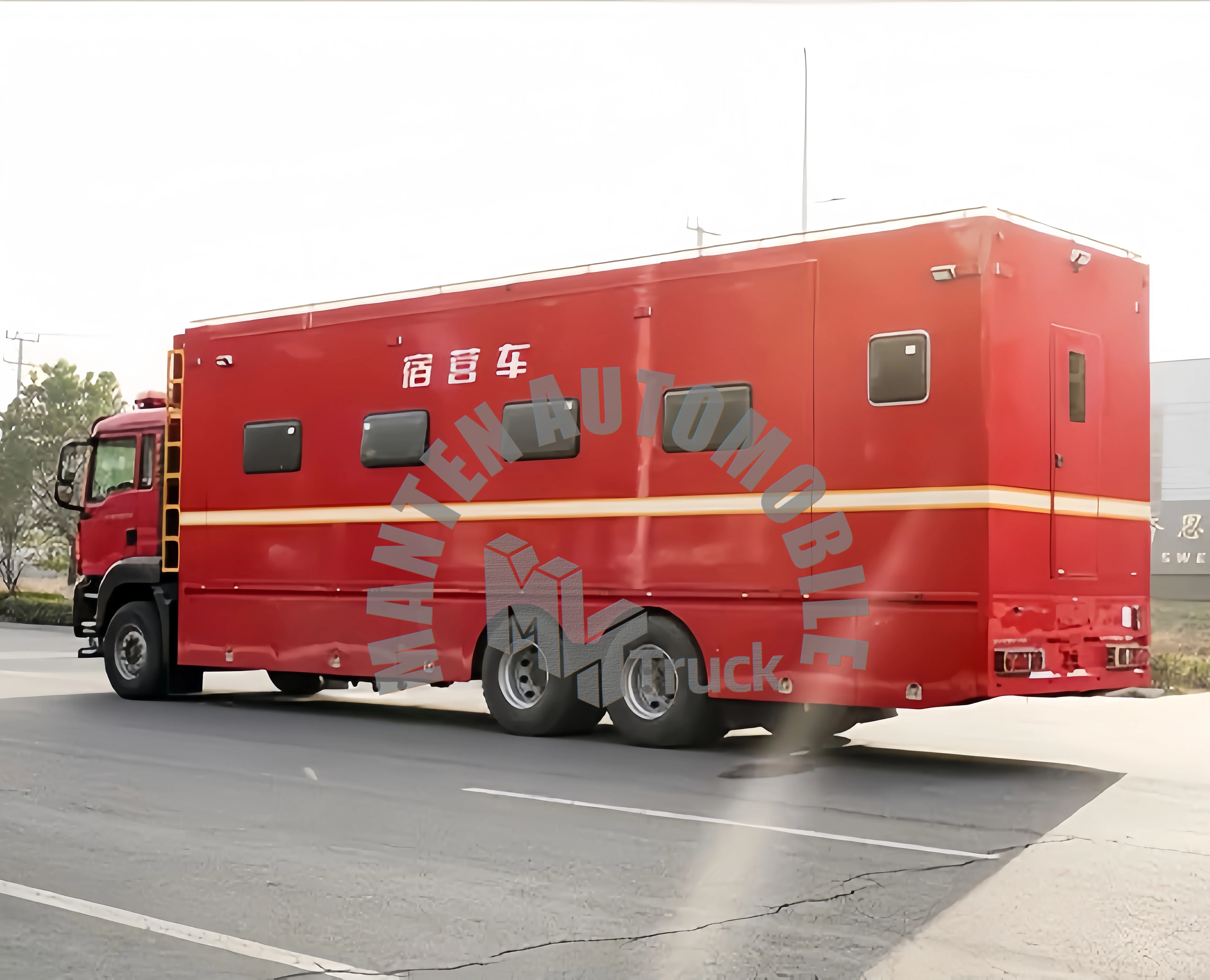 Хорошее Качество HOWO роскошный RV 6*4 6x4 мини LHD RHD Van Mobile Camper