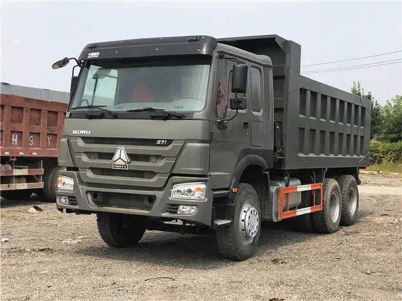 high quality sinotruk howo A7 6x4 manual transmission mining dump truck for sale