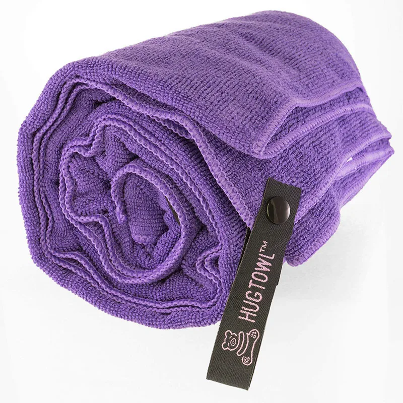 Microfiber terry towel with mesh bag