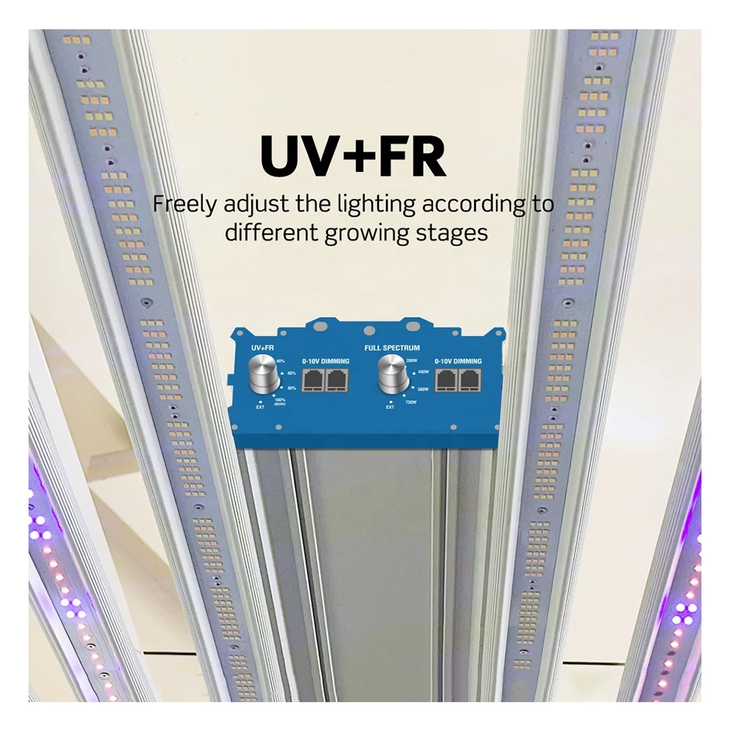 High Quality Grow Light With Driver Full Spectrum IP65 Waterproof LED Grow Light For Indoor Plants Hydroponic From China Factory