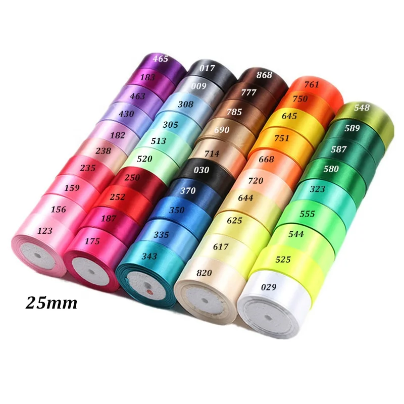 Reliant Ribbon Satin Twist Tie Bows - Small Bows