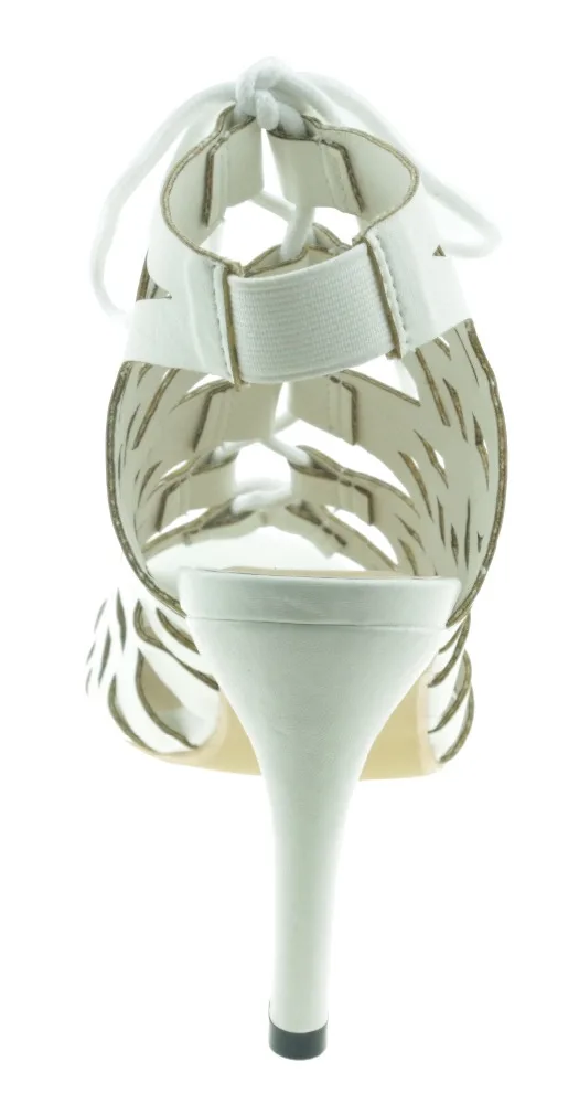 cheap popular beautiful dress peep toe sexy fetish lady gaga sandal girls wedding high heel white shoes for bride