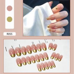 Fast Shipping Full Cover  Press On Nails Tips High Quality New Colours Fake Nails