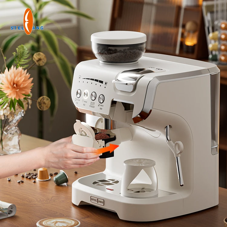 Home simple np dolce coffee maker 19 bar automatic 4 in 1 multi capsule coffee machine