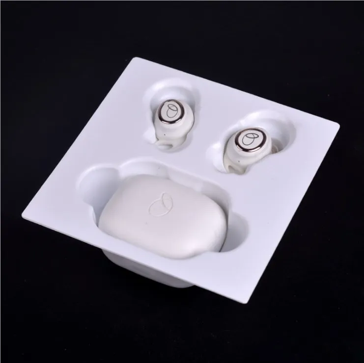 Custom High Quality PS Earbuds Container Earbuds Plastic Packaging Blister Inner Holder Tray