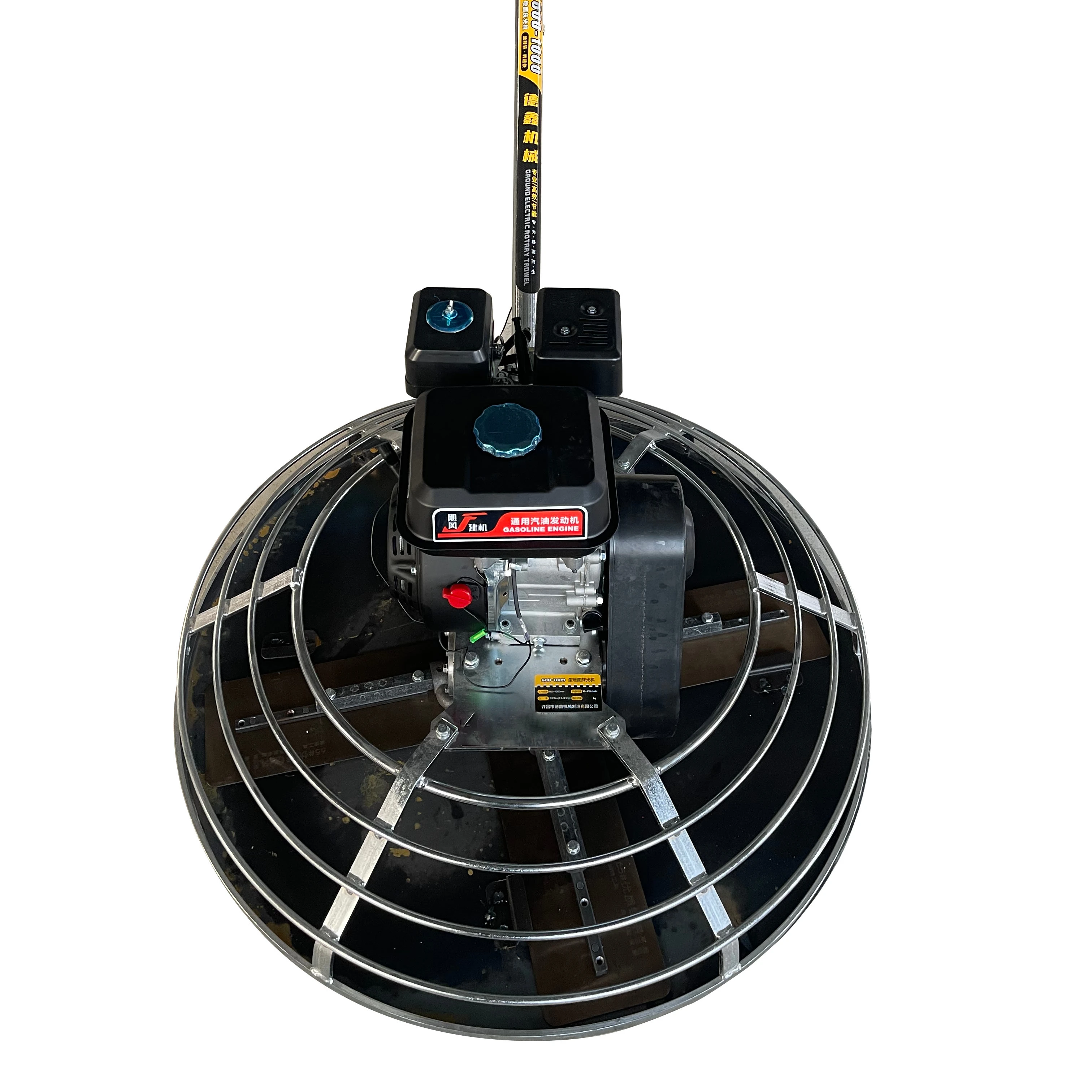 Efficient New Construction Concrete Power Trowel Machine with Low Noise Smooth Performance and Manganese Steel Blade