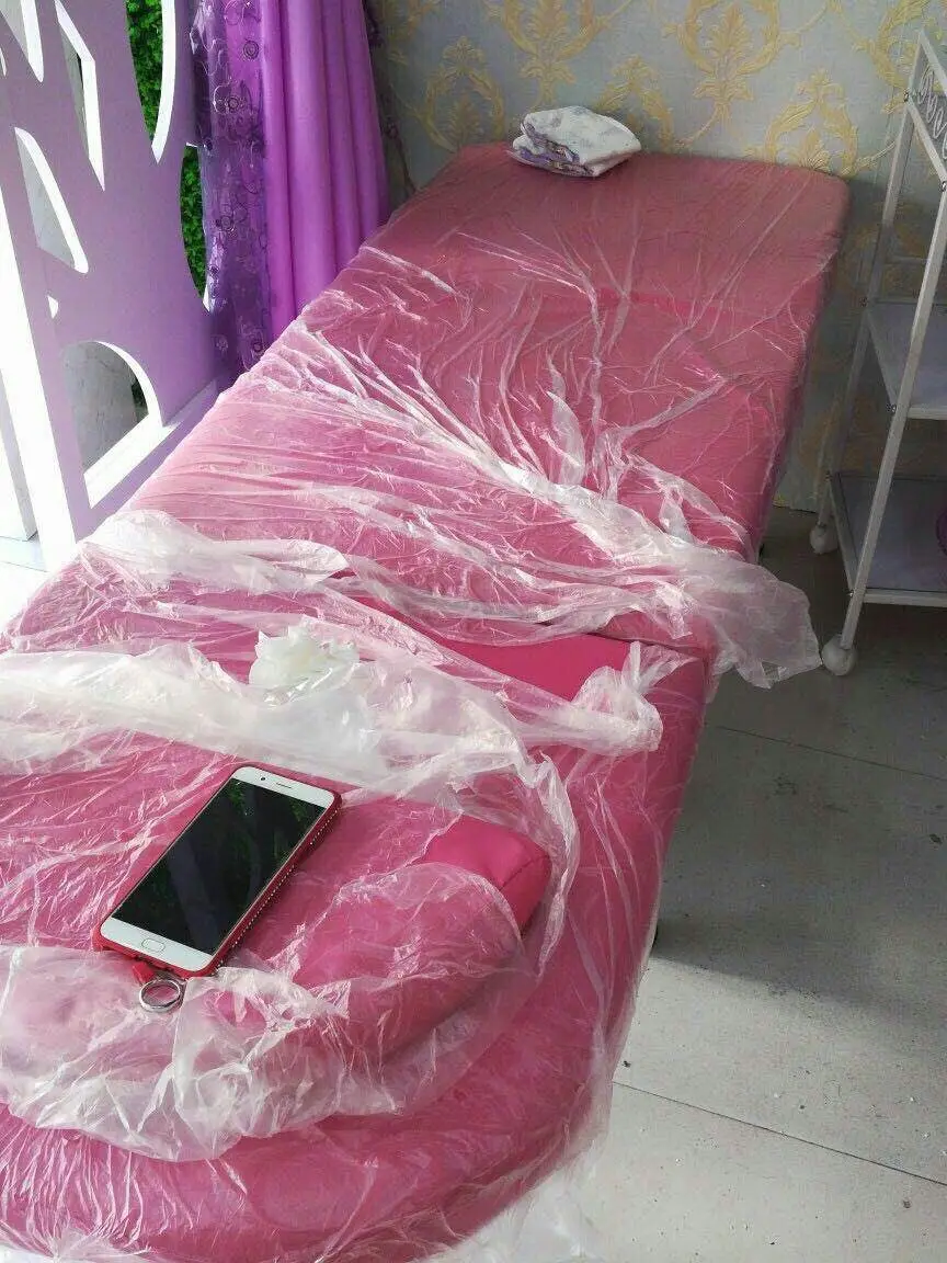 Cheap Luxury Body Therapy Spa bed Salon Cosmetic Eyelash  Pink Beauty Facial Massage Bed