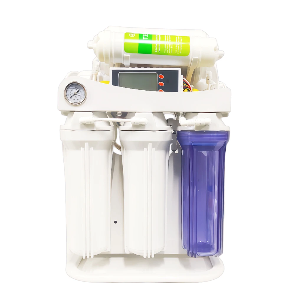Sistema de purificacion de agua 7 stages water ro water filtration system 400G with oem brand