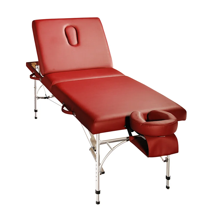 Mt Alula-Ulco Hot Sale Professional Lightweight Portable Aluminum Metal Massage Therapy Bed Spa Table Massage Couch