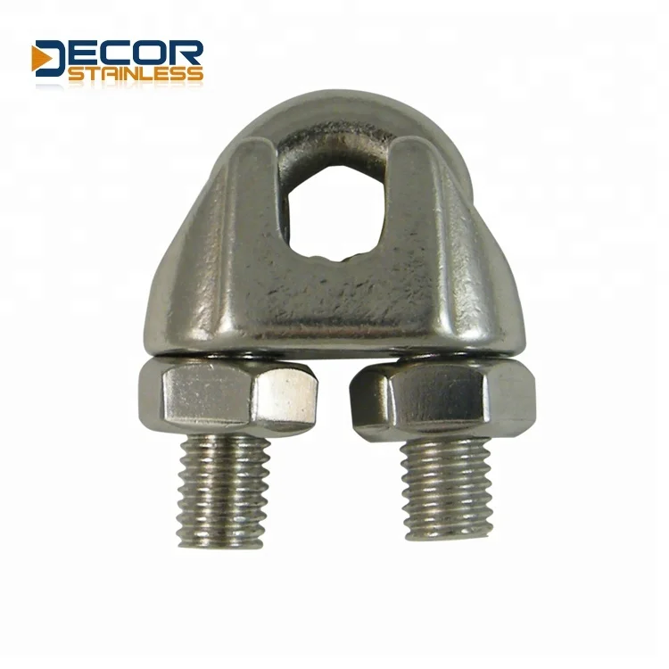 din 741 hot dip galvanized wire rope clip
