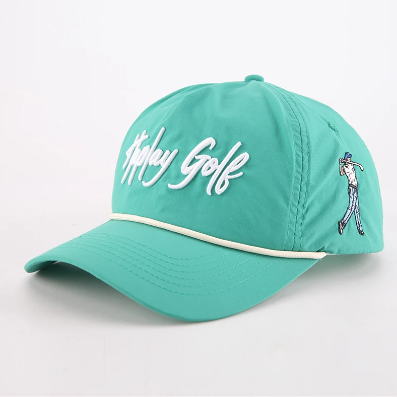 Wholesale Fashion New Designer Nylon Sports Hats High Quality Golf Outdoor Baseball Caps for Men