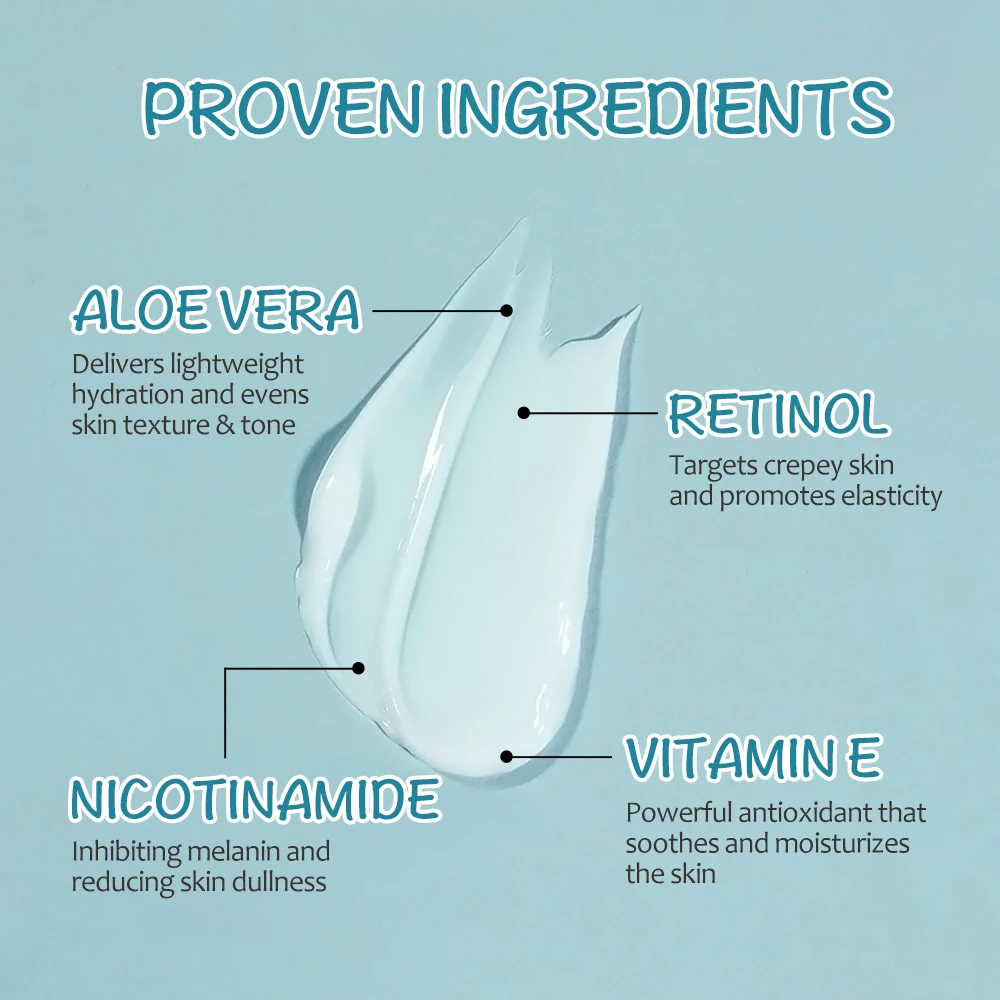 Best Niacinamide Arbutin Retinol Cream l Anti Aging Thailand Product Body Lotion