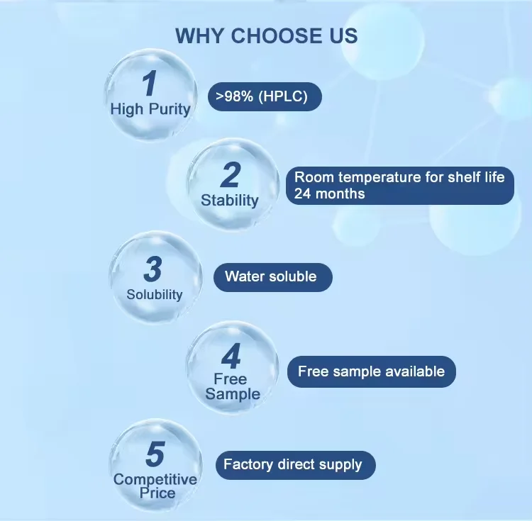 Factory Supply Calcium Alpha-Ketoglutarate CA- AKG  Powder Bulk CAS 71686-01-6 with High Quality