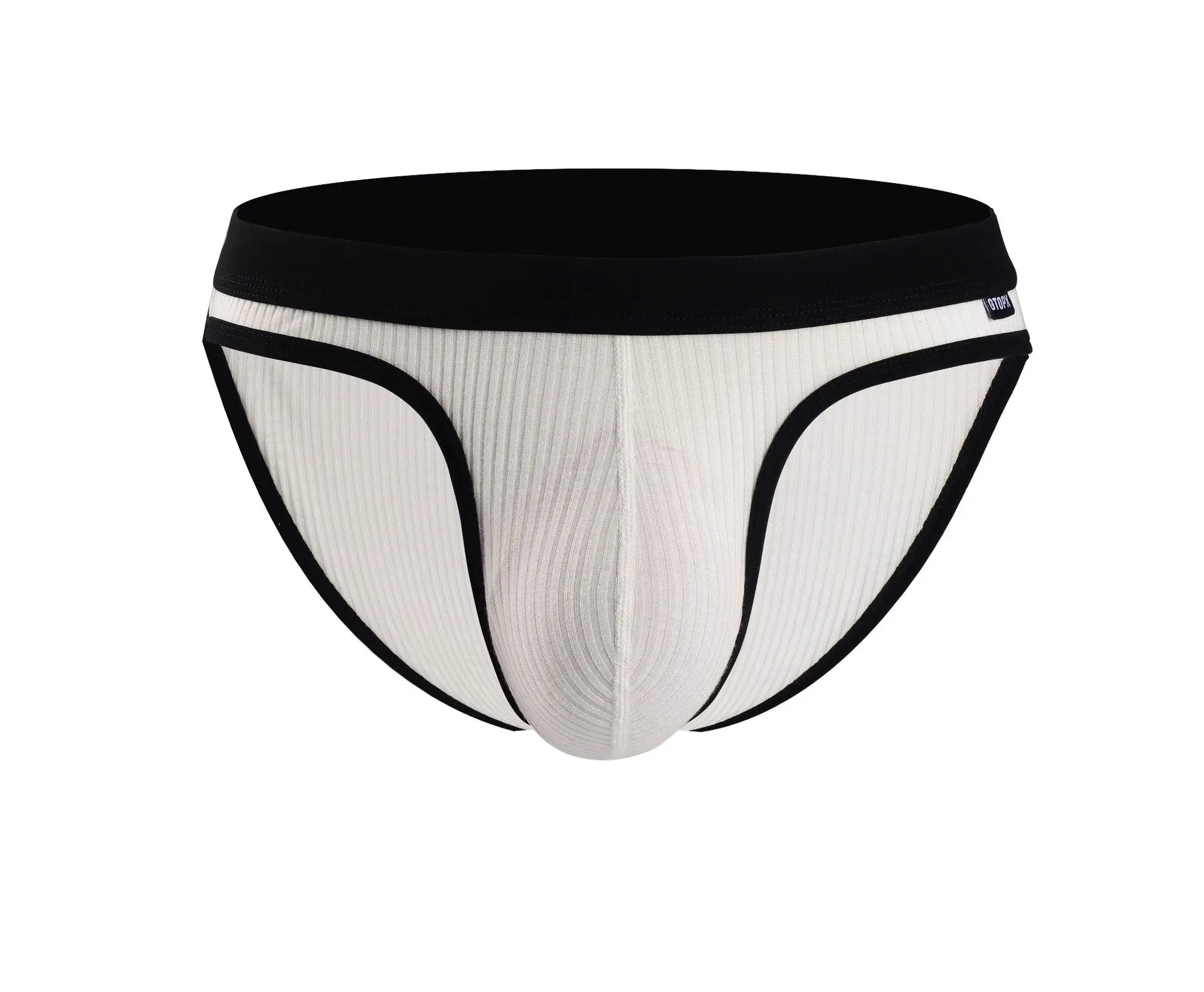 Оптовая продажа Мужское нижнее белье с резьбой комфортное дышащее сексуальное треугольное