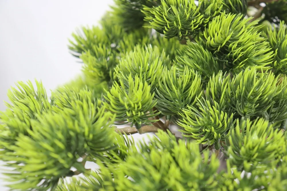 Artificial Decorative Fake Faux Silk pine tree for light landscaping garden patio poolside privacy winter decor topiary