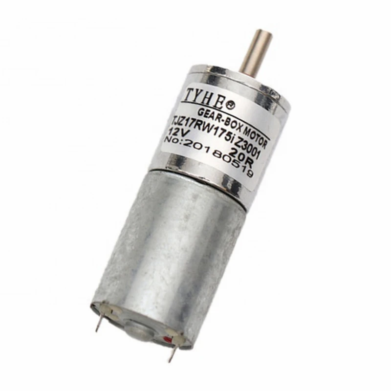 Low noise D17mm 3 v 6 24 volt 2000 rpm. High Torque DC Motor with Gearhead for Wholesale Market