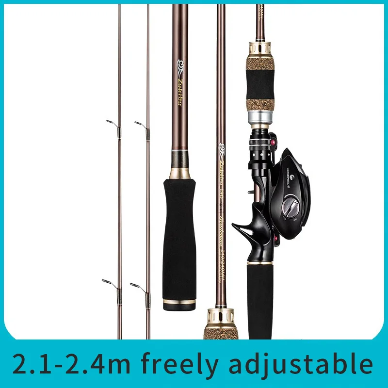 SEMBOLURE High Quality Ultra Light Fishing Rod Portable Lure Adjustment Handing Fishing Rod Sea Fishing Equipment