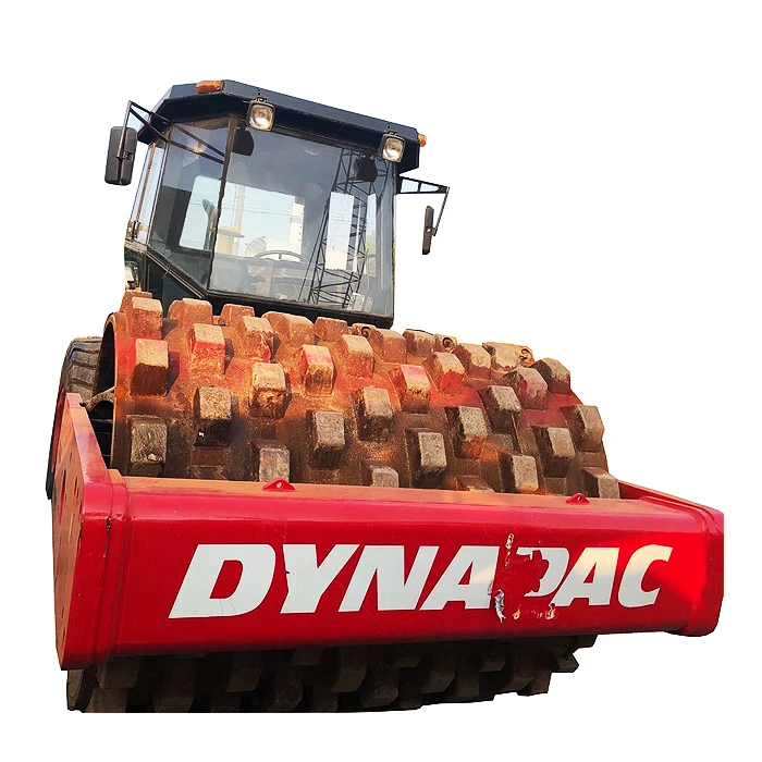 Подержанный шведский мощный двигатель dynapac ca602d дорожный каток на