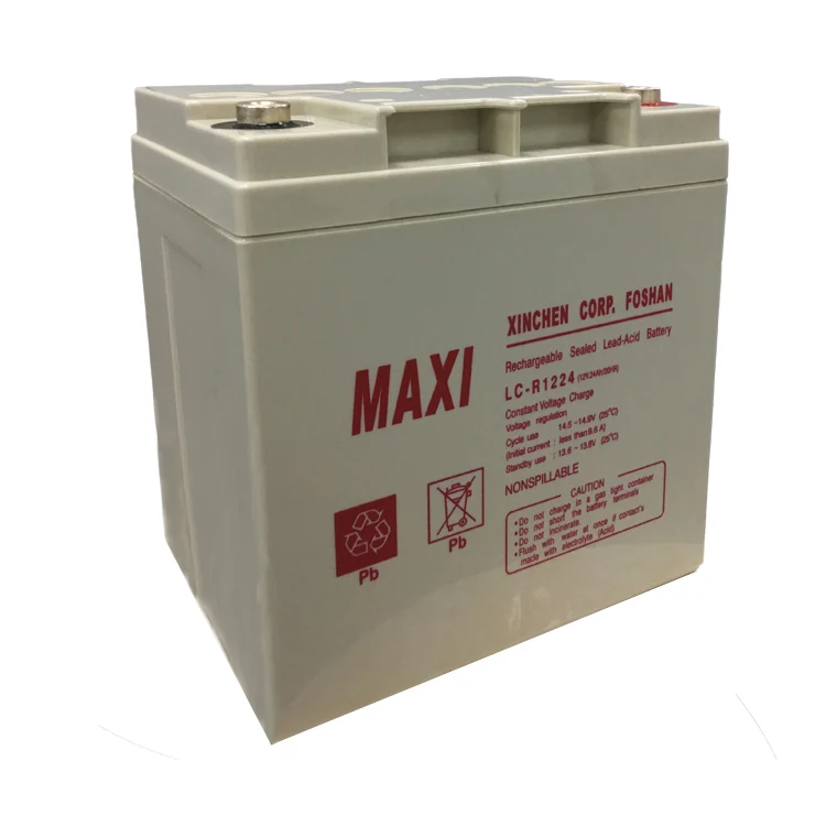 Factory Price Deep Cycle UPS Battery 12V 24AH 20HR Long Life