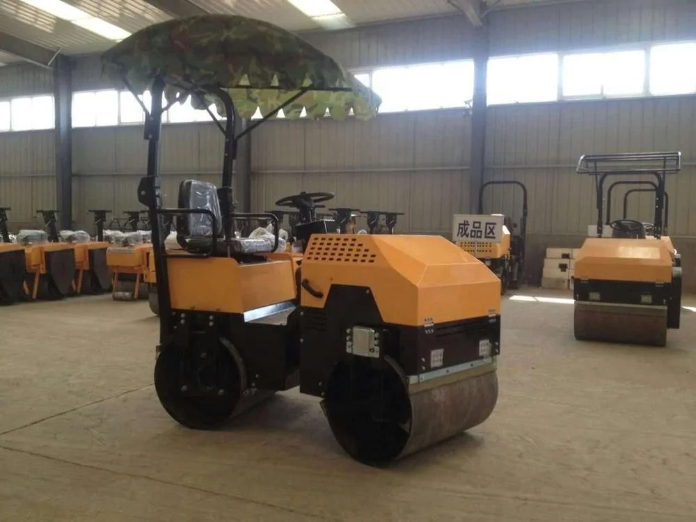 asphalt roller 2ton double drum road roller price