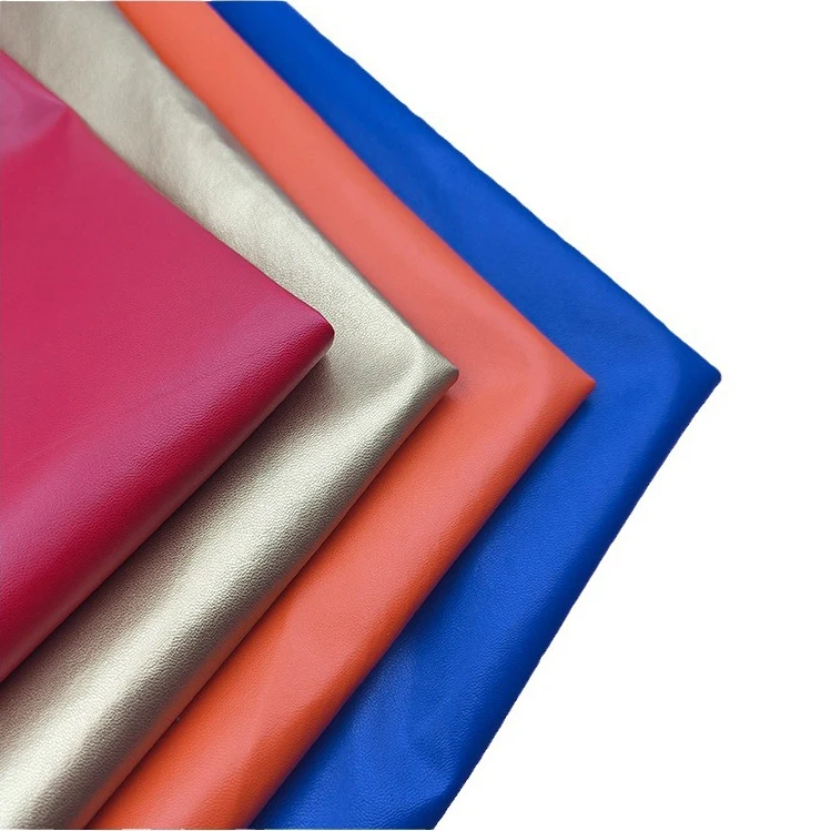 Free Sample 0.5 mm 3D Embossed Artificial Faux Synthetic Leather Upholstery Fabric Nappa PU Leather for Upholstery Phone Case