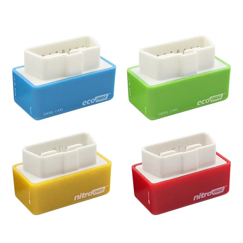 Newest Fuel Save 15% ECO OBD2 & Nitro OBDII Car Economy Chip Tuning Box Plug & Drive For Benzine Cars Lower Fuel Lower Emission