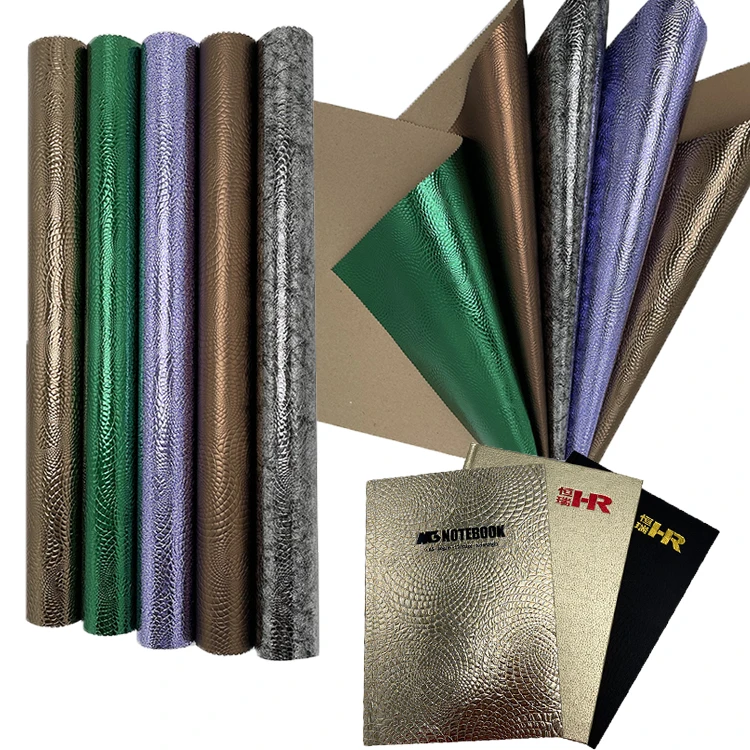 Custom Design Rolling Form Gift Wrapping Laminated Specialty Book Cover Paper Binding PVC Paper  inroll