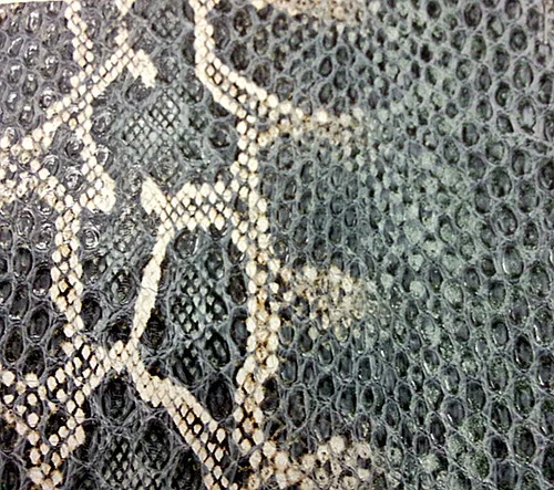 new design colorful fashion crocodile skin texture pvc leather