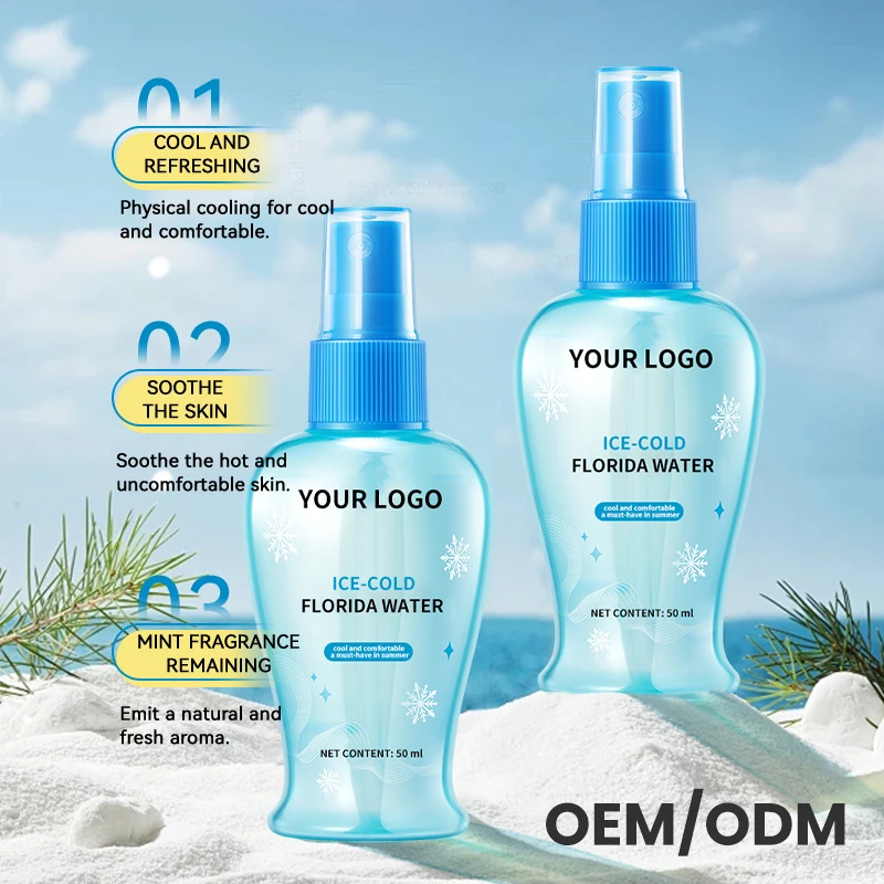 MULAN High Quality Private Label Refreshing Body Spray with Effective Deodorant Function to Relieve Hot Skin