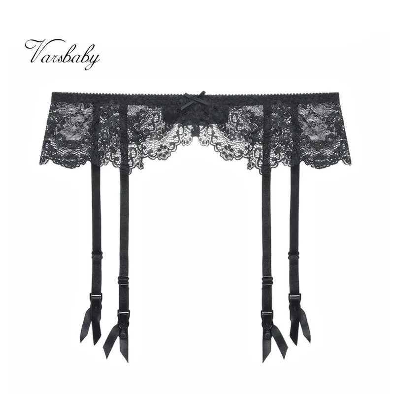 
Varsbaby ladies sexy S M L XL fashion high quality underwear floral lace lovely bow garters 