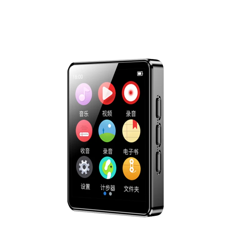 Hot sell Digital MP4 Player touch screen Portable mini Audio Video mp3 music Players with pedometer