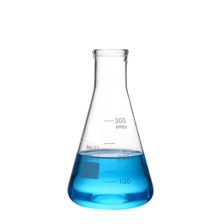 Необходимая колба Erlenmeyer стеклянная 1000 мл