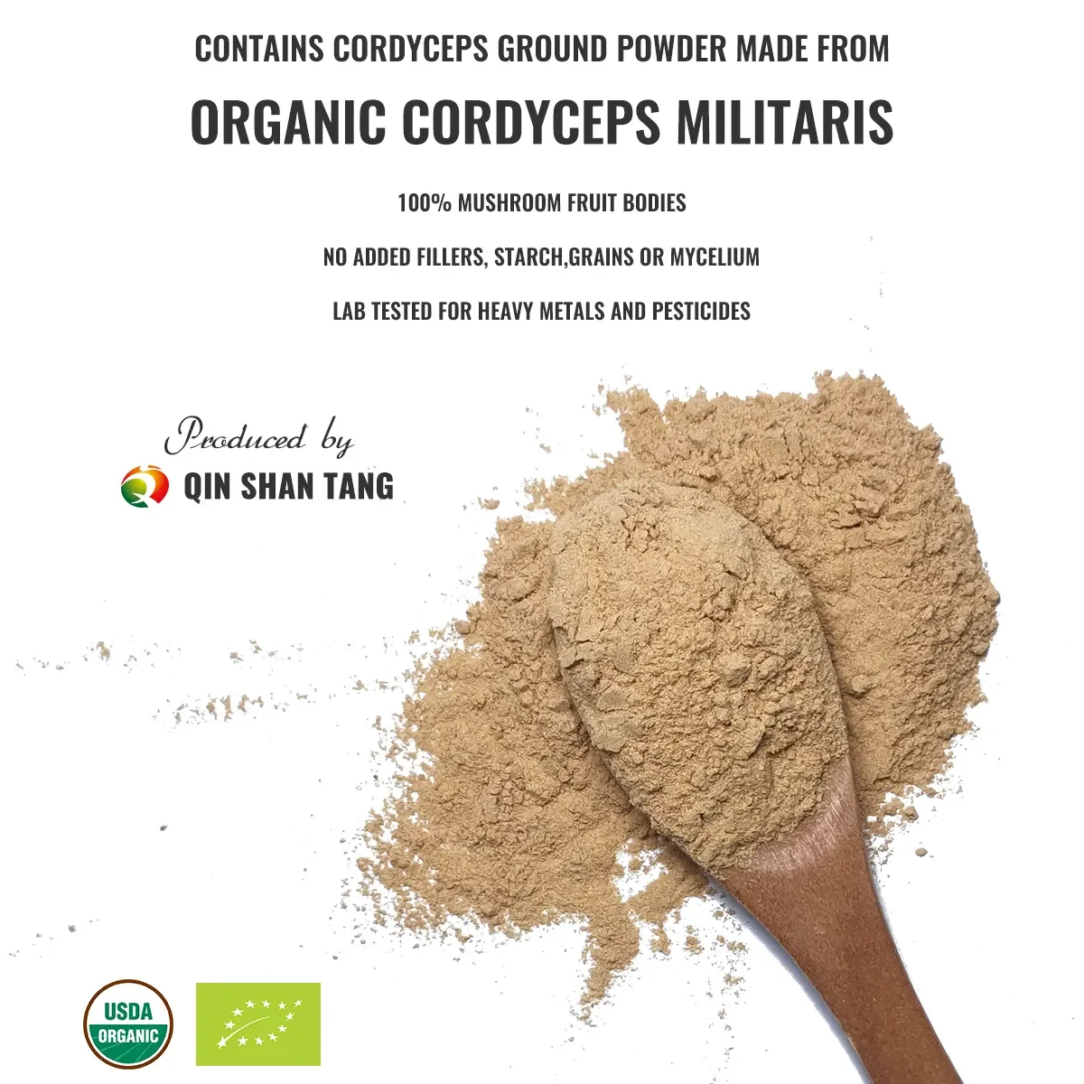 Cordyceps Militaris Extract Powder 0.3%cordycepin Quality Cordyceps Militaris Extract 3%cordycepin Chinese 1Kg Cordyceps Powder