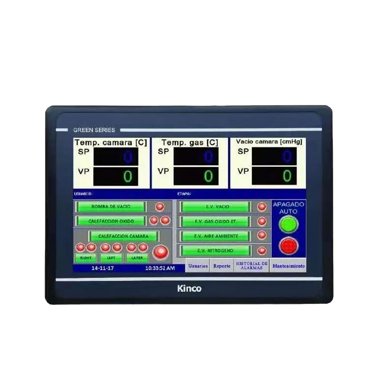 Kinco GL100 GL100E HMI Touch Screen 10.1 inch 1024x600 Ethernet 1 USB Host new Human Machine Interface RS232 RS422 RS485