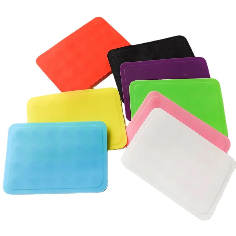 Manufacturers square 24 pieces 12 pieces suction cups single-grain suction cups with adhesive phone stickers