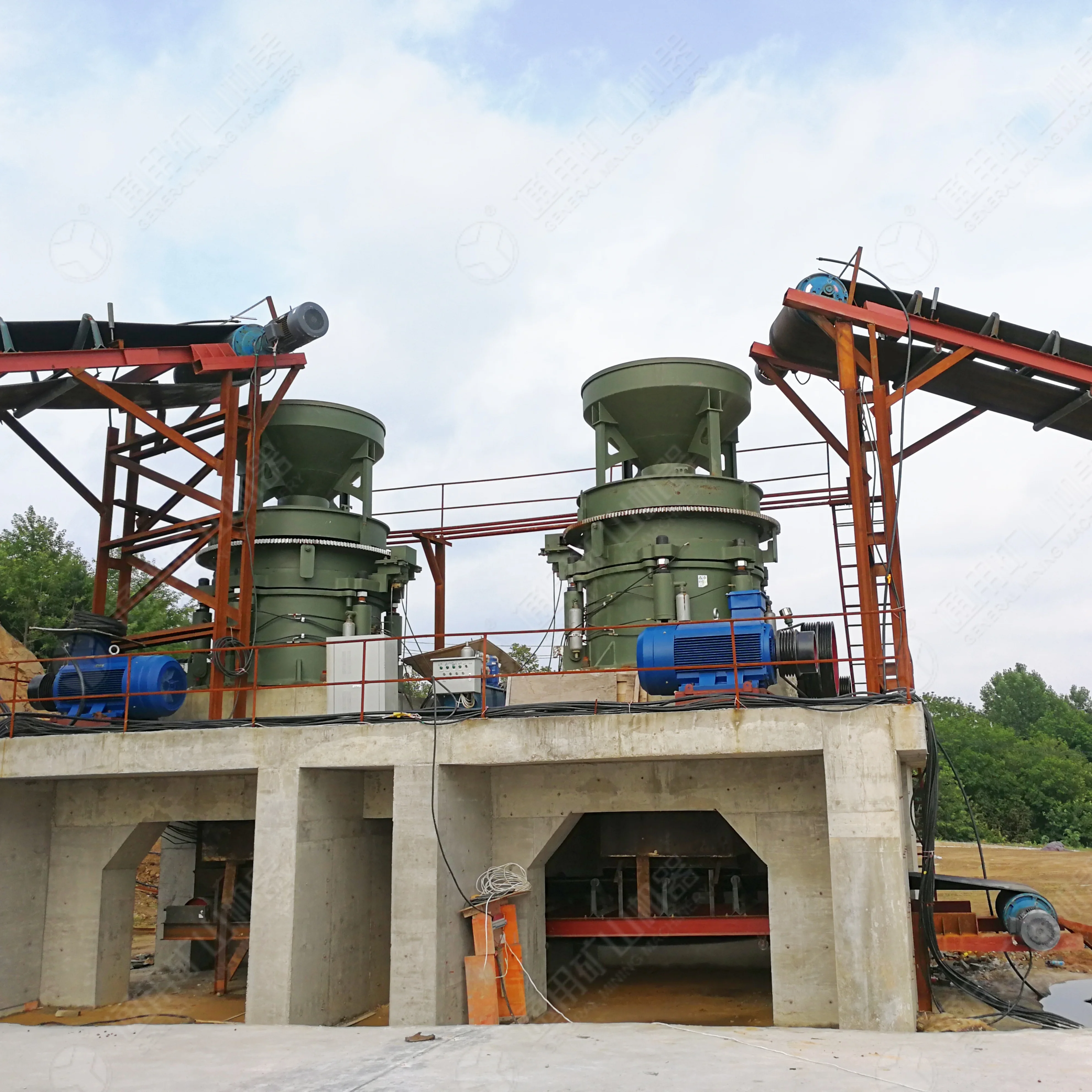 Potassium feldspar crushing machine stone crusher parts Mauritius single cone crusher for mining