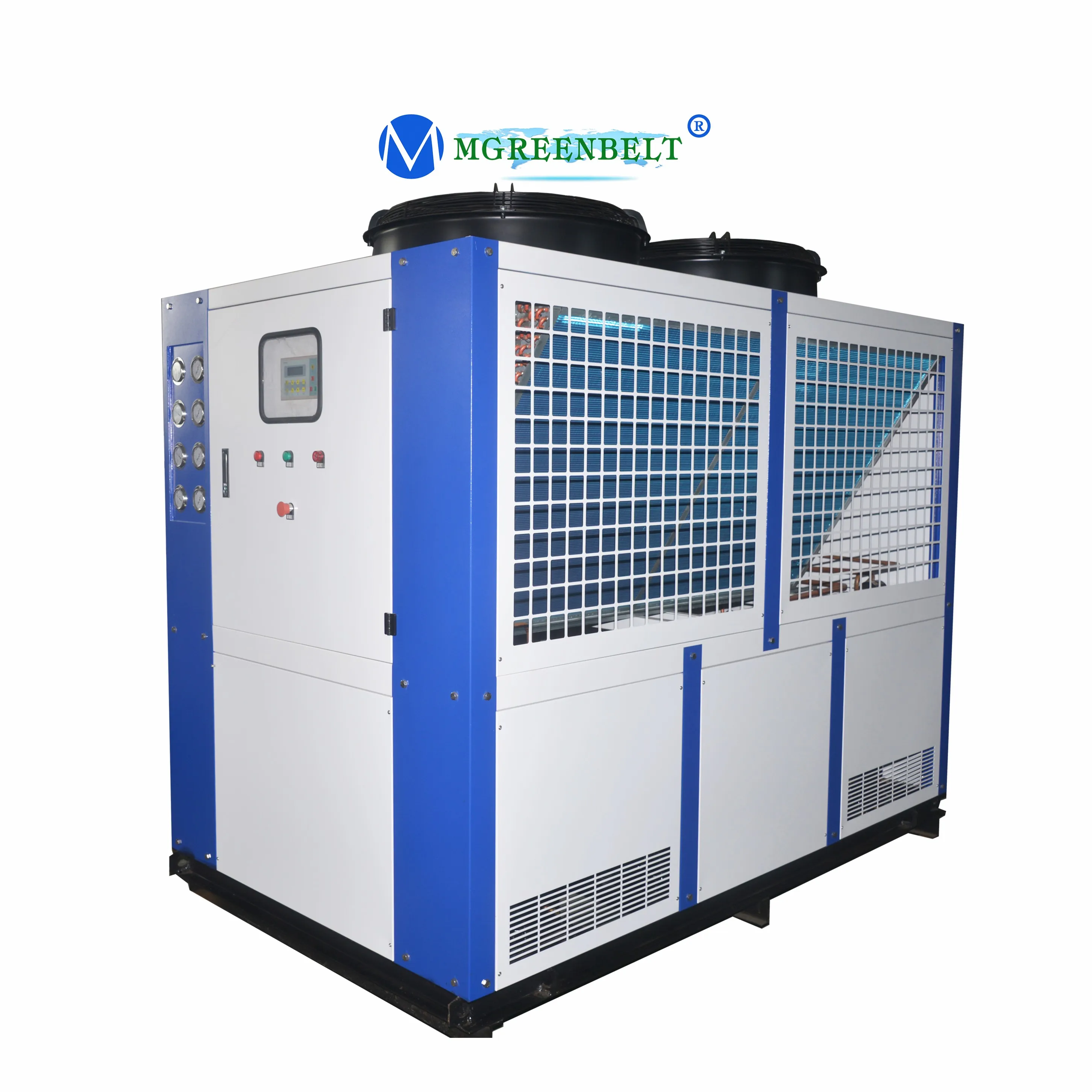 Industrial /Commercial Water cooling machine 30 tons Four Circuit 100kW Air cooled water chiller