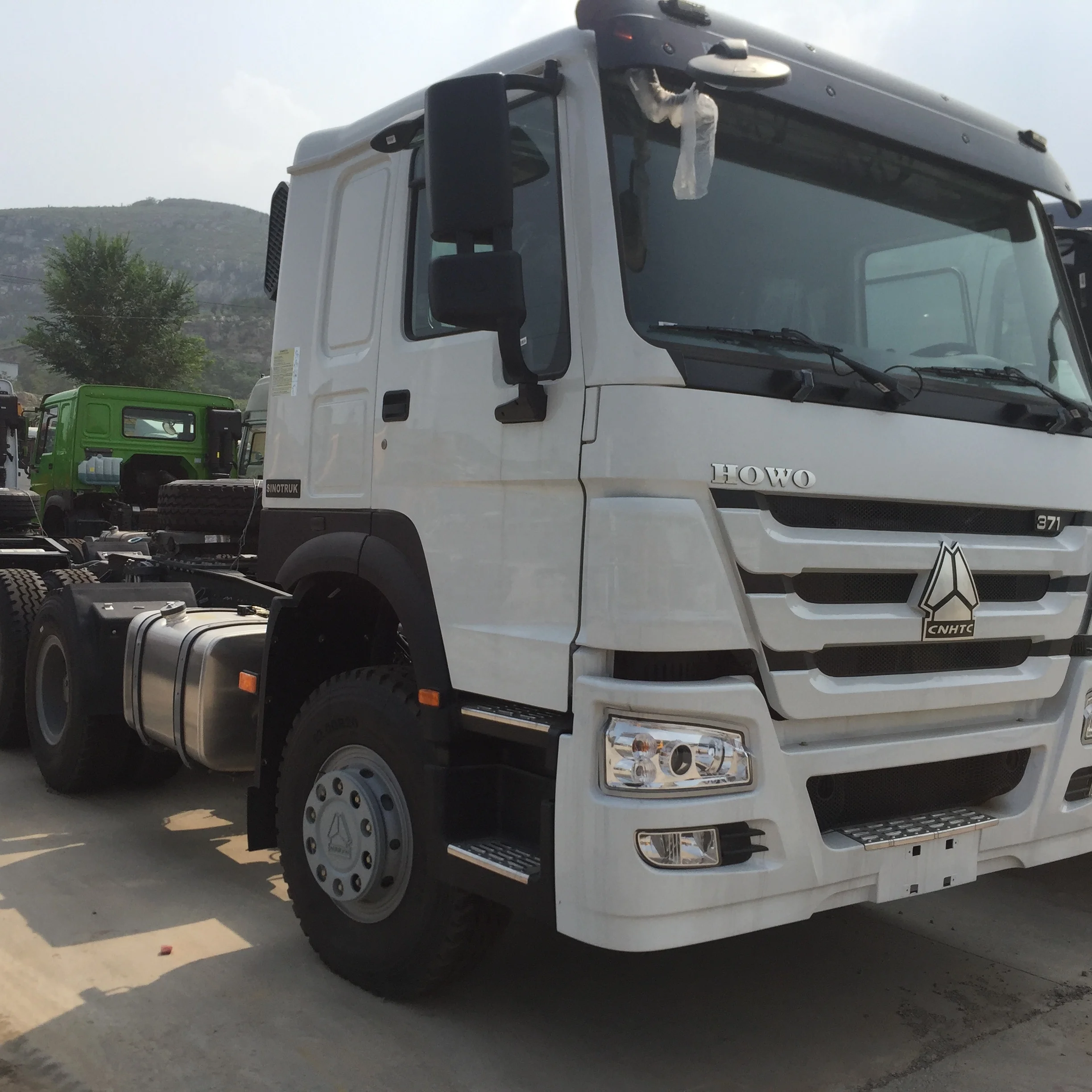 dump truck tractor 6x4 tipper truck head