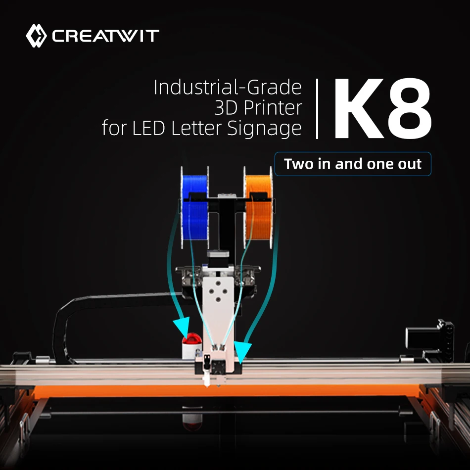  Creatwit K8 промышленное светодиодное оборудование для