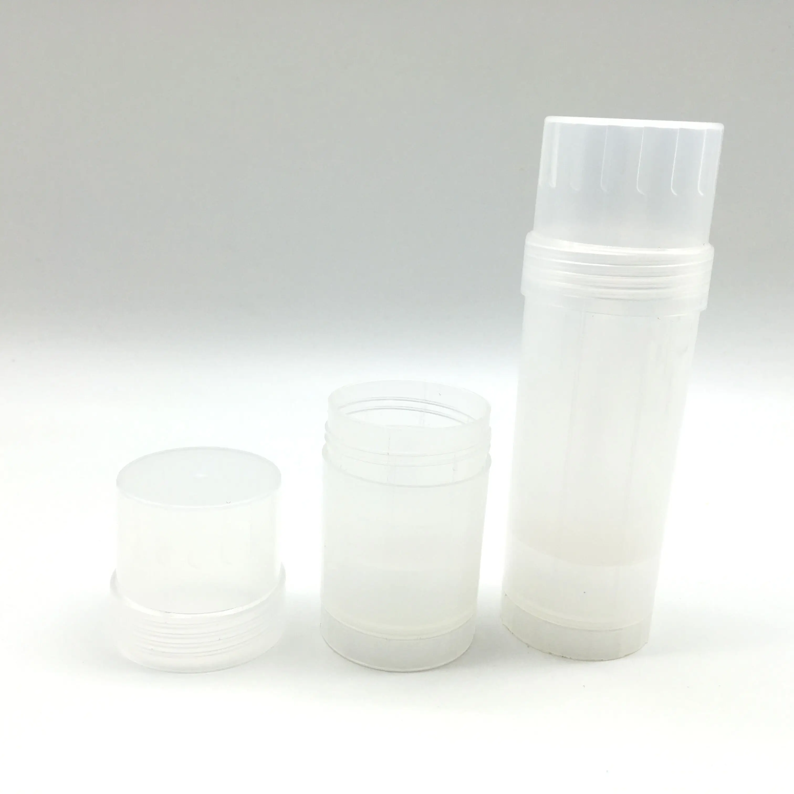 1oz 2oz Empty Twist up nature clear Deodorant stick Containers for lotion bar and heel balm