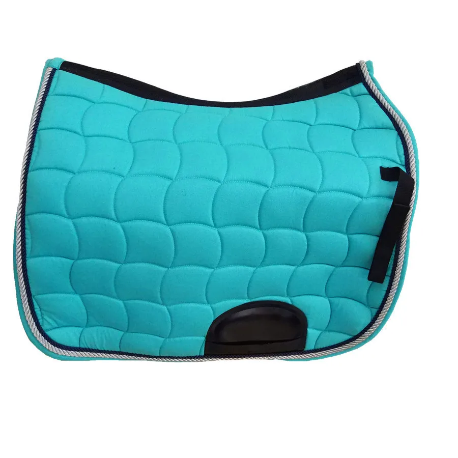 
Horse Equestrian Golden Satin cloth Horse Saddle Pad 