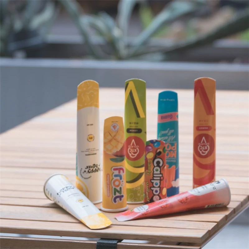 Трубки Calippo экологичный дизайн перерабатываемые контейнеры для упаковки мороженого поставщики упаковка бумажные тубы