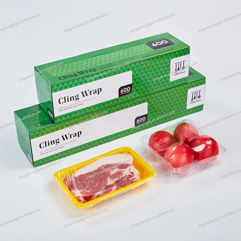 Superior Quality Pvc Shrink Film Clear Pvc Film Food Fresh Keeping Film