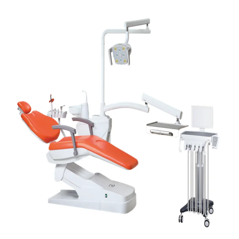 China Orthodontic products Dental Unit dental chair with intraoral camera dental x-ray