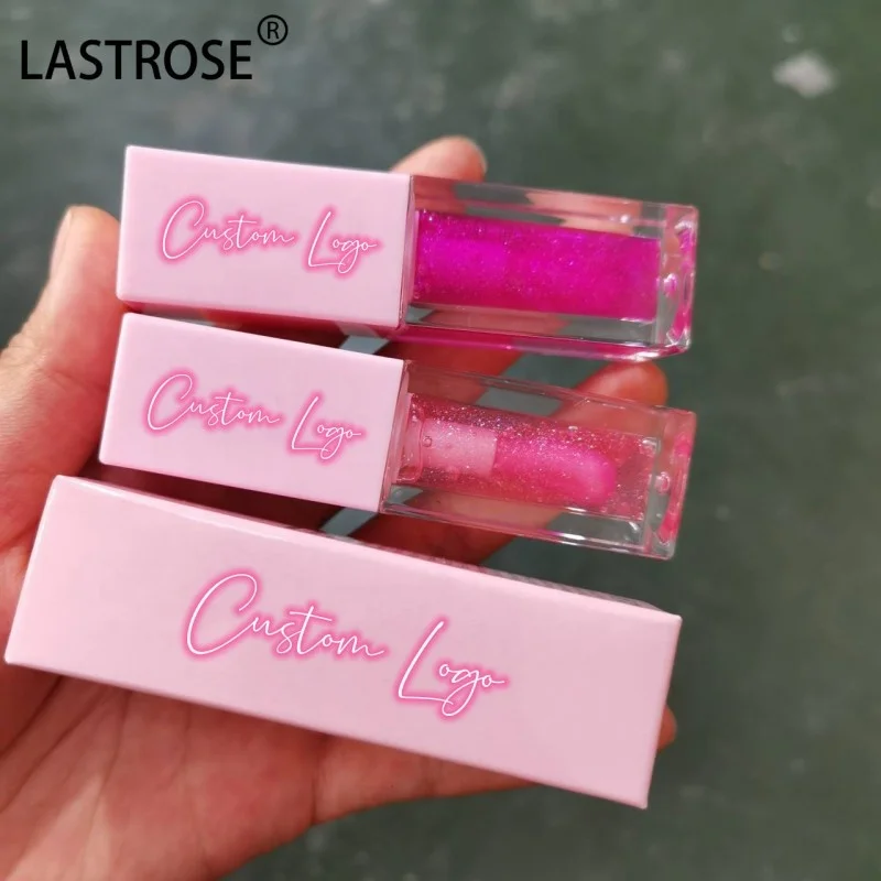 Big Brush 34 color changing lip oil pigmented magic moisturizing flavouring fruit clear vegan pink lipgloss lip plumper gloss