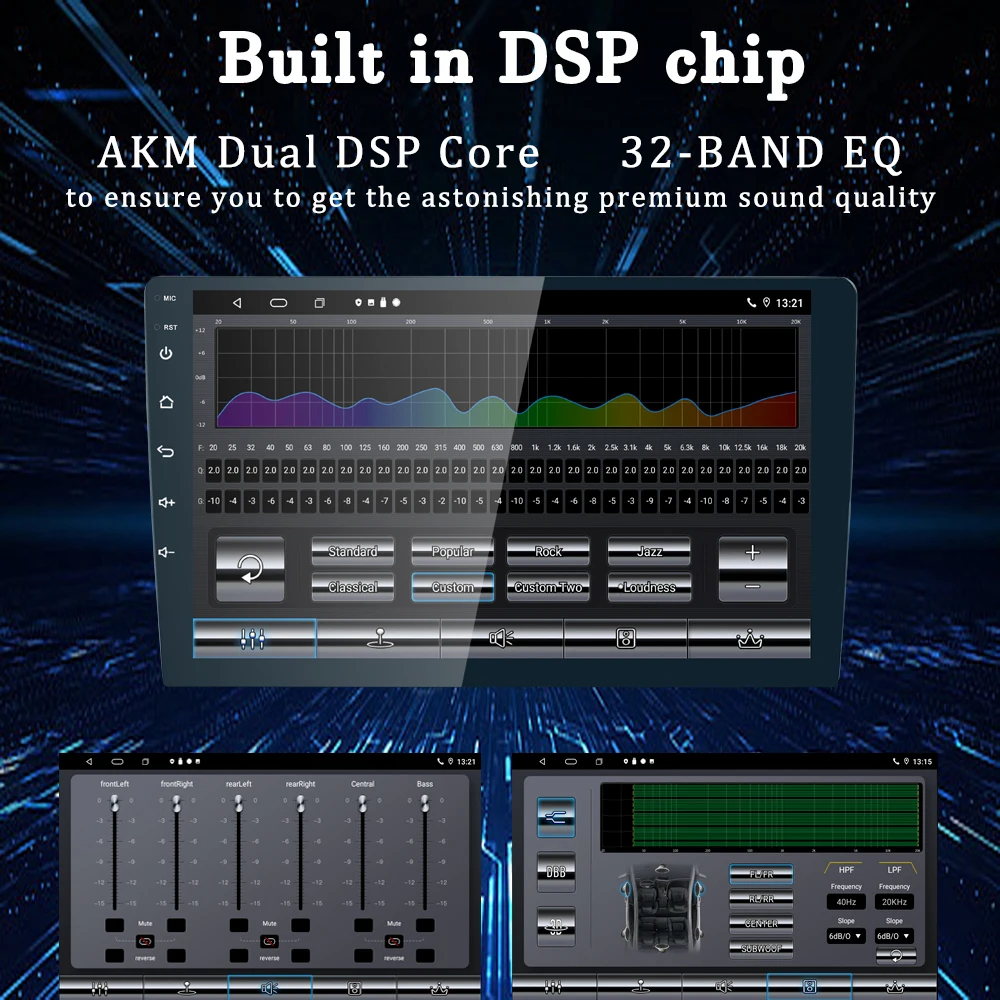 10.1 Inch Full Touch Screen Car Stereo For Honda Accord 8 2008-2013 Android Radio Player 8 Core CPU Carplay 4G Network Canbus