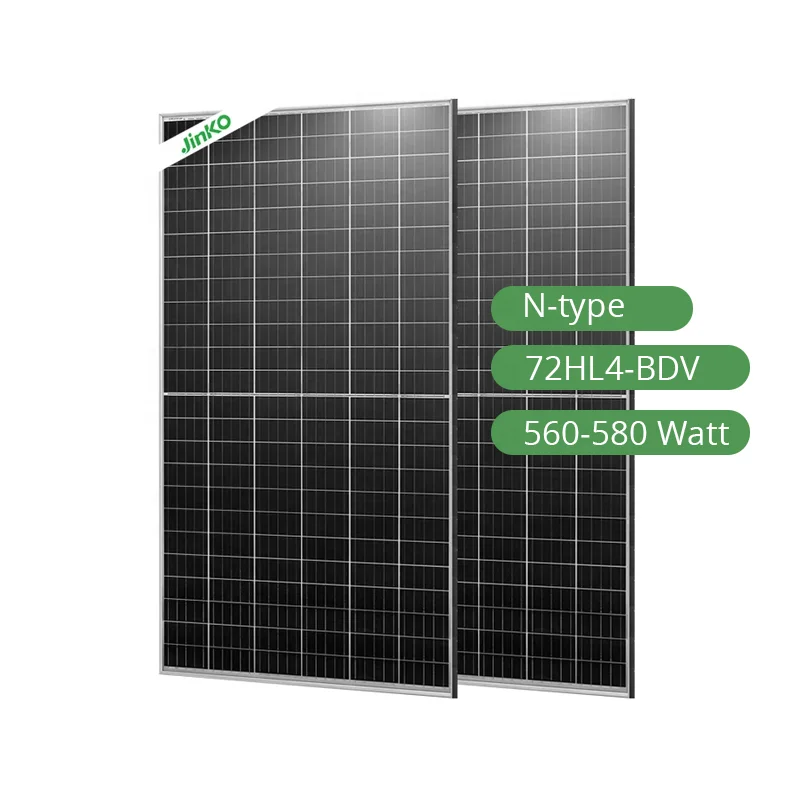 Jinko Tiger Neo N-type 72HL4-BDV 560-580 Watt 580w Bifacial Solar Panel For Solar System