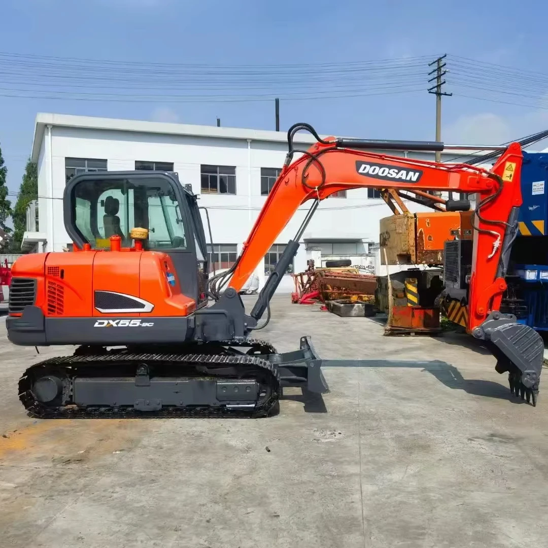 Doosan DX55-9C б/у мини-экскаватор оригинальный сделанный в Корее доосан для продажи
