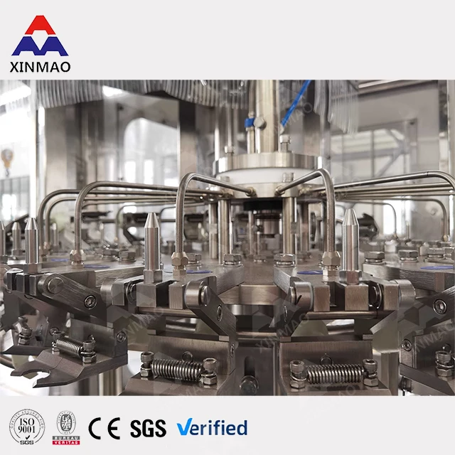 Complete automatic csd carbonated soft drinks energy beverage soda drink water pet bottle filling bottling plant machine